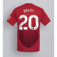 Echipament fotbal Manchester United Diogo Dalot #20 Tricou Acasa 2024-25 maneca scurta